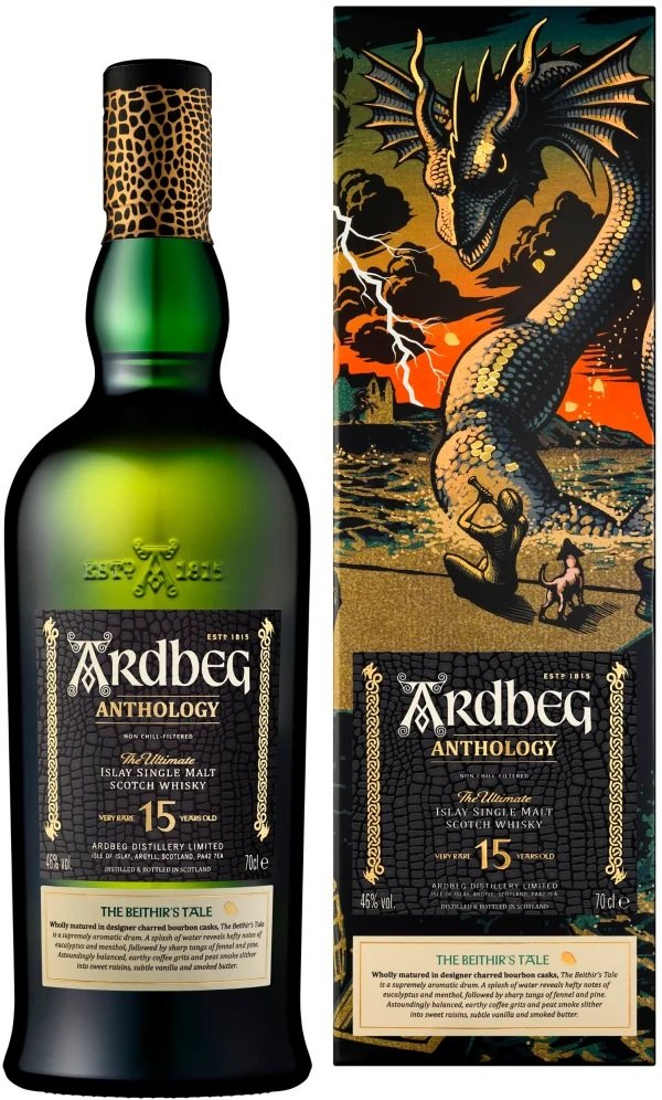 Купить виски Ardbeg The Beithir's Tale 15 YO в Украине и Киеве